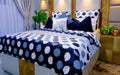 Black & White Polka Dot Bedding Comforter Set